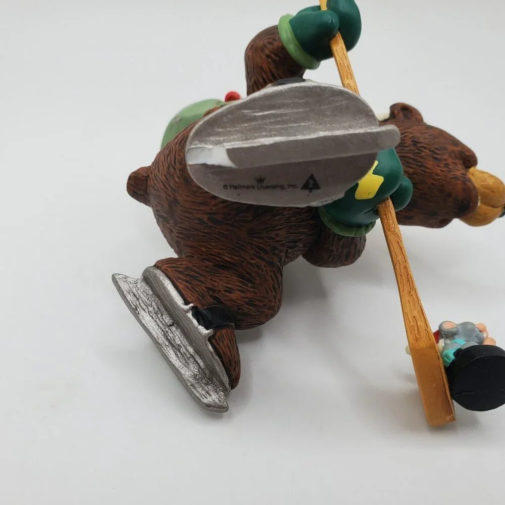 2005 Hallmark Keepsake Collector’s Series #2 “Hockey Thrills” Christmas Ornament